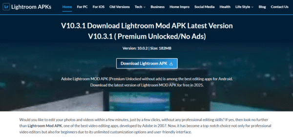 Publish Guest Post on lightroomapks.org