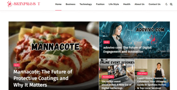Publish Guest Post on skinprest.com
