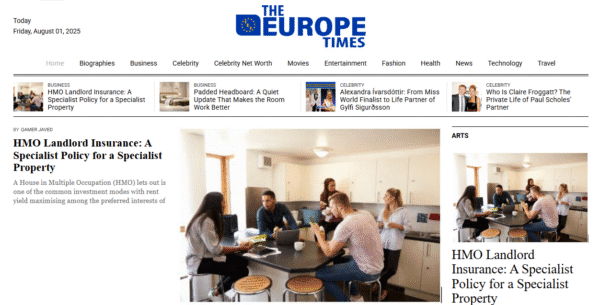 Publish Guest Post on theeuropetimes.co.uk